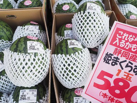 ビアンカンの甘々娘980円・姫まくらスイカ580円! ビアンカンの甘々娘980円・姫まくらスイカ580円!