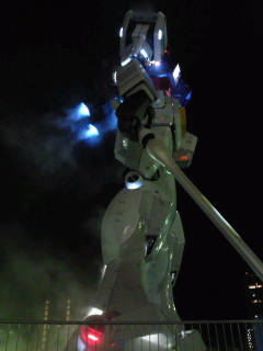 東静岡のガンダム ライトアップ 3☆