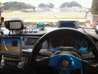 ヘタレなので車でGo~☆(^_^;)