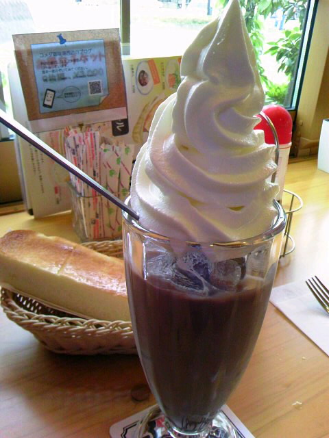 地元の「コメダ」でモーニングゥ~☆