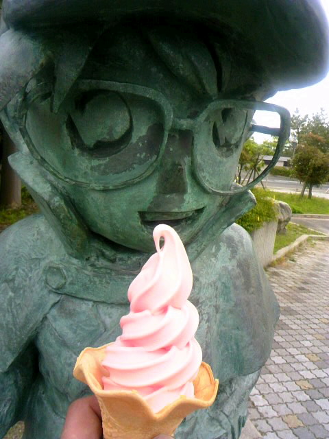 スイカソフトは美味しいねぇ~☆