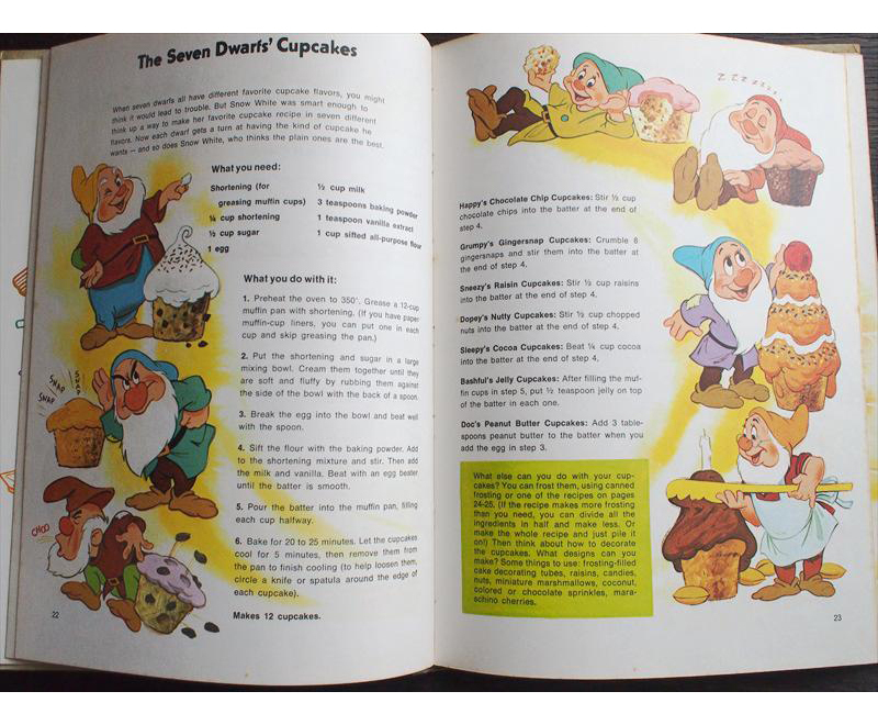 ビンテージ中古洋書本・ディズニーWalt Disneys Mickey Mouse Cookbook・料理コレクション ビンテージ中古洋書本・ディズニーWalt Disneys Mickey Mouse Cookbook・料理コレクション