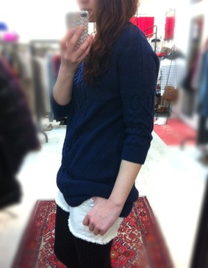 cotton　knit ♡ new bag