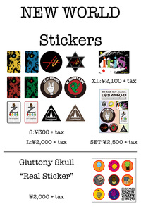 NEW WORLD Stickers NEW WORLD Stickers
