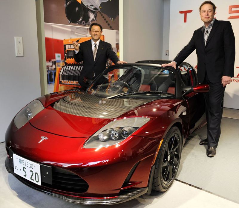 Elon Musk × Akio Toyoda Elon Musk × Akio Toyoda