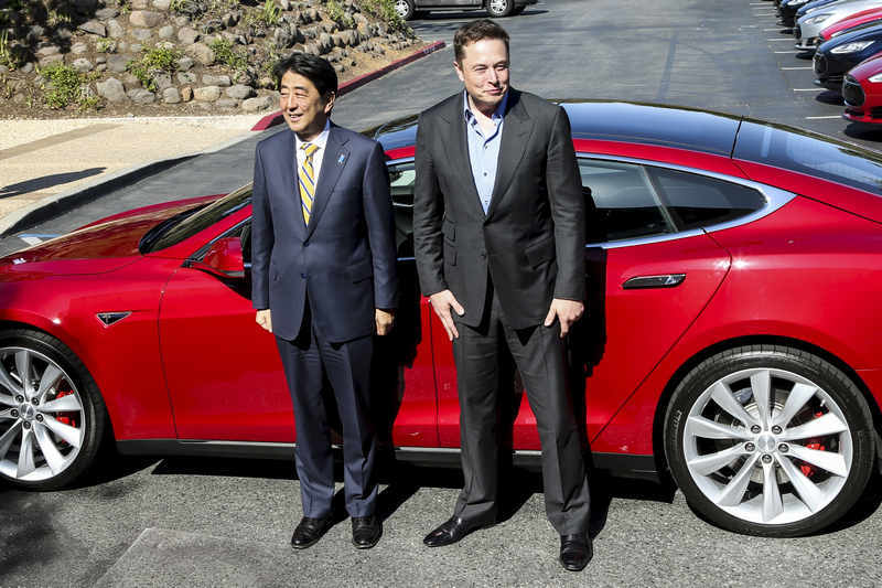 Elon Musk × Shinzou Abe Elon Musk × Shinzou Abe