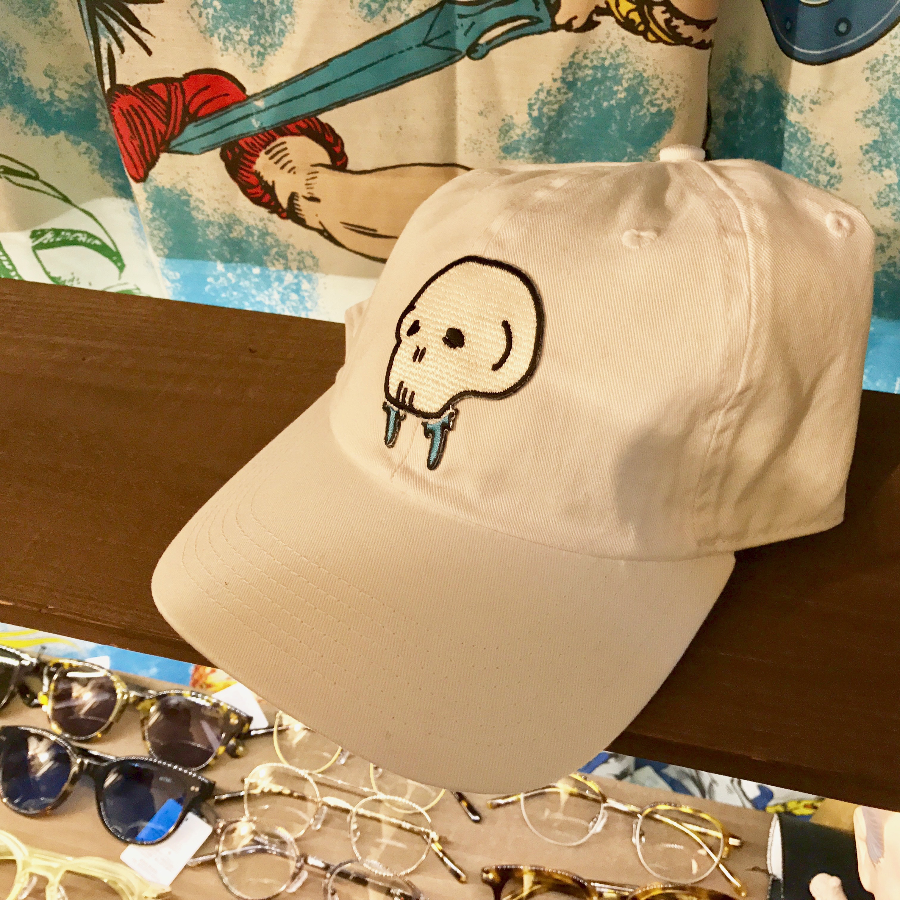 Gluttony Baseball Cap WHT Gluttony Baseball Cap WHT