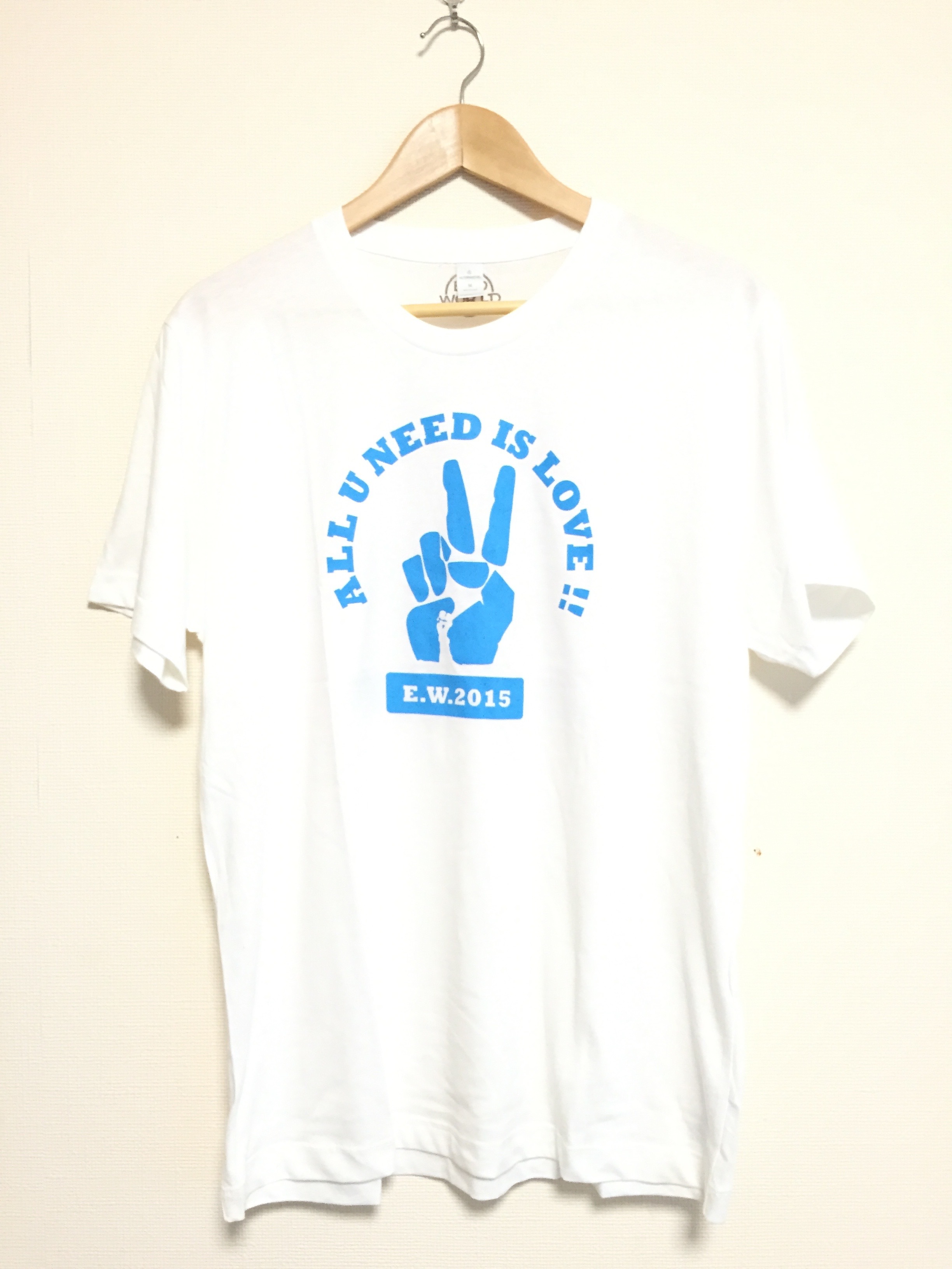 THE PEACE TEE White THE PEACE TEE White