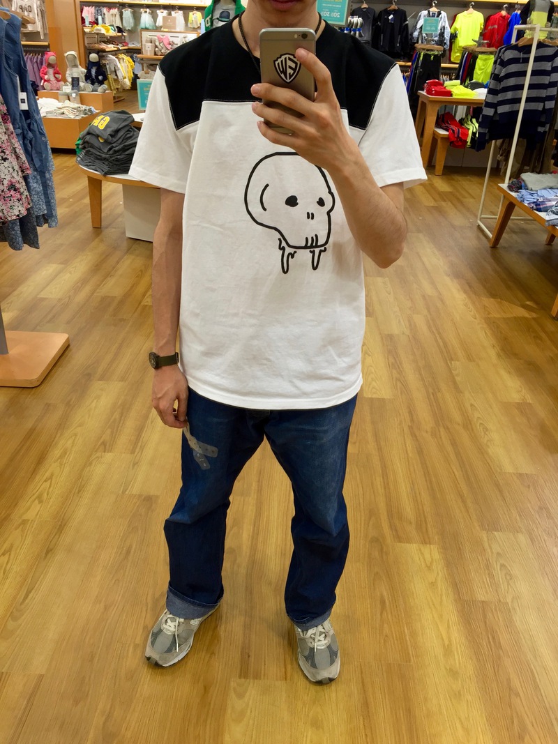 Gluttony Skull Tee White Mサイズ Gluttony Skull Tee White Mサイズ