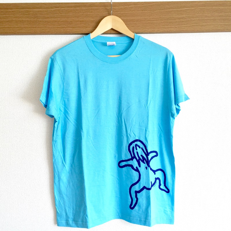 Greed Girl Tee LightBlue Greed Girl Tee LightBlue