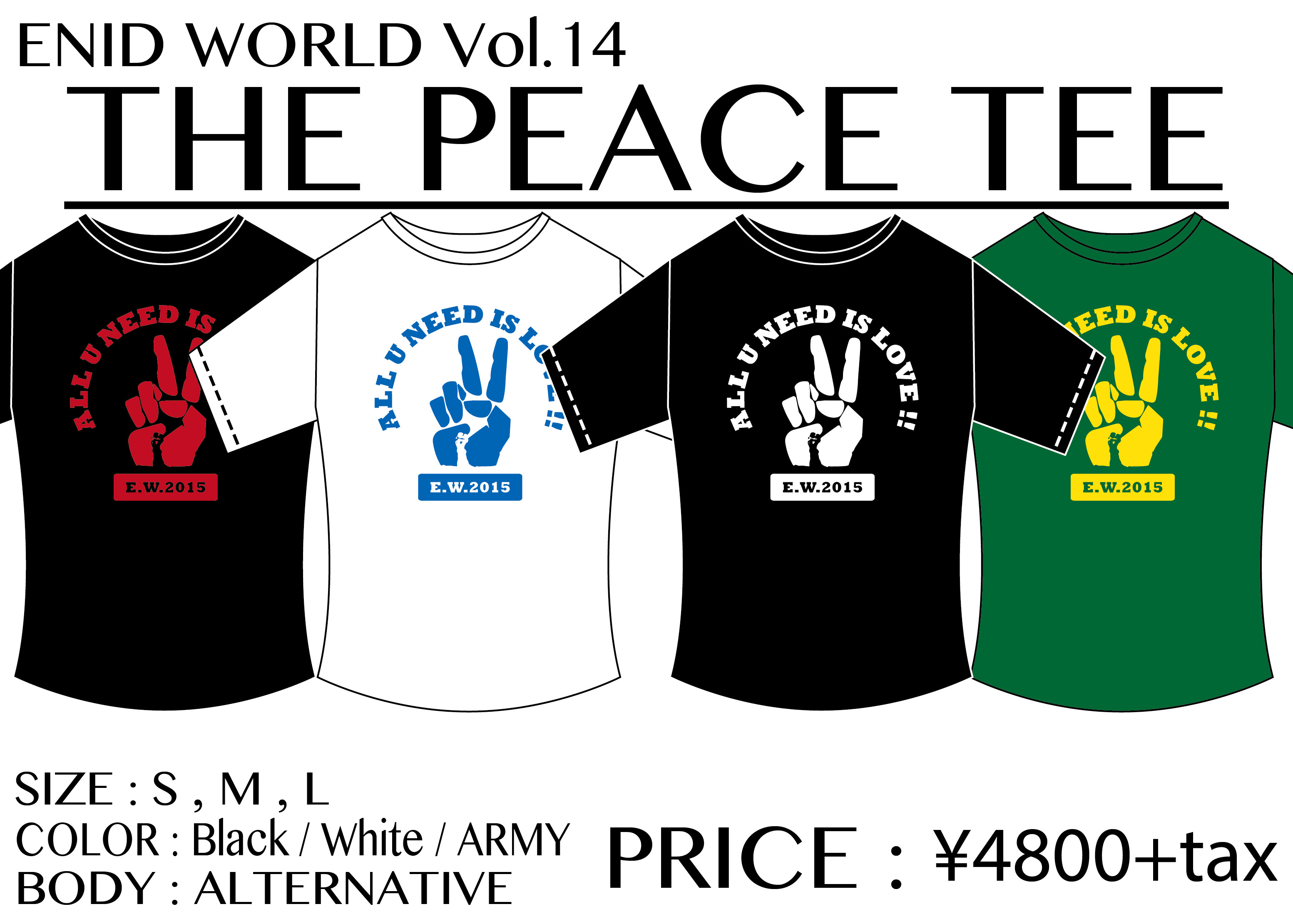 THE PEACE TEE THE PEACE TEE