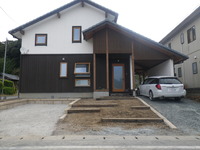 「Holz Haus toto」2011.09.20　外構工事　その4