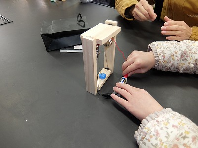 科学工作 電気ブランコ・モーター作り 科学工作 電気ブランコ・モーター作り