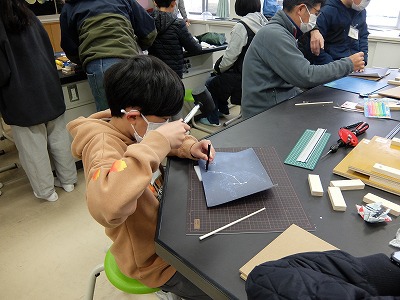 ダイオードを使った星座作り ダイオードを使った星座作り