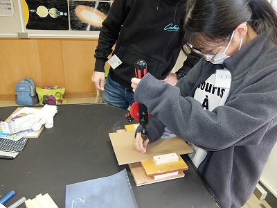 ダイオードを使った星座作り ダイオードを使った星座作り