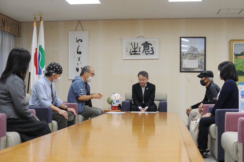 浜松市長表敬訪問「浜名湖フォークフェスティバル開催します!」 浜松市長表敬訪問「浜名湖フォークフェスティバル開催します!」