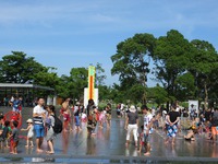 水遊び広場 in ガーデンパーク
