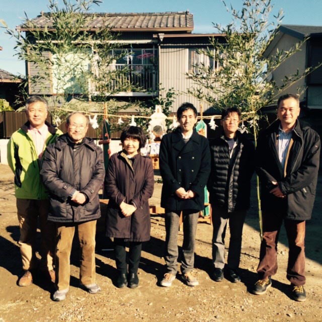 『コンサバトリーのあるMさんの住まい』 地鎮祭 『コンサバトリーのあるMさんの住まい』 地鎮祭
