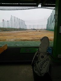 ゴルフ早朝練習