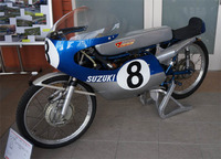 バイクの集い浜北に展示してあったレーシングマシン