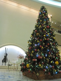クリスマス　夜景　ホテルオークラ浜松