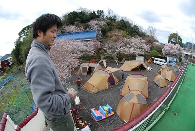 園庭テント・タープ大作戦!SNOWPEAK