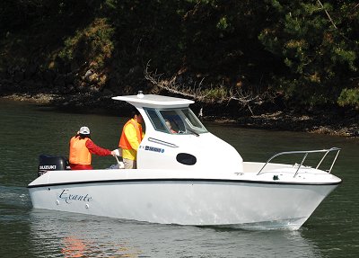 浜名湖を感じる。ボート試乗は3艇