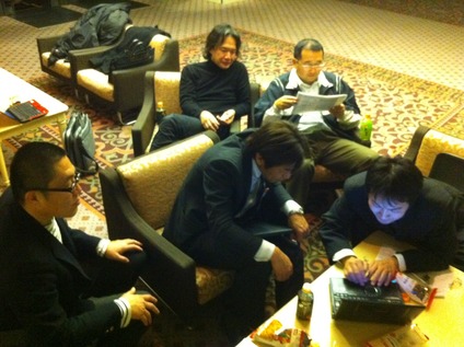 政策提言発表会 前日