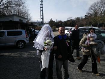 ワンコと結婚式♪