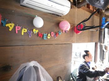 ワンコと結婚式♪