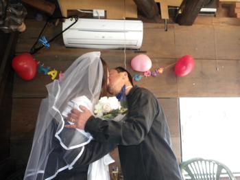 ワンコと結婚式♪