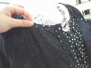 やっぱりかわいいドット柄。