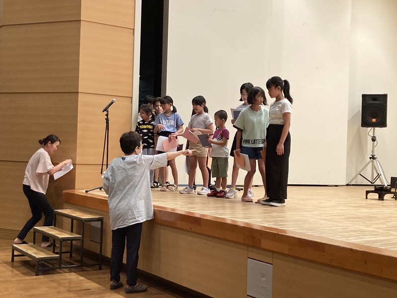 万葉オペレッタのリハーサル 万葉オペレッタのリハーサル