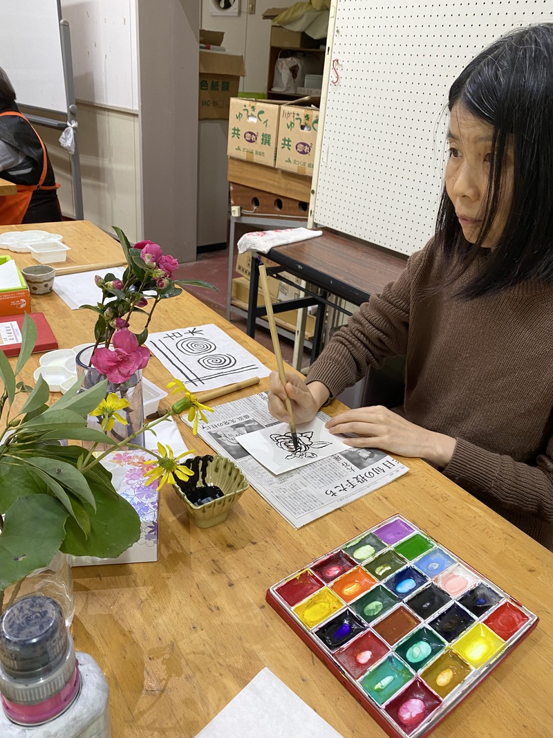 絵手紙体験教室 絵手紙体験教室