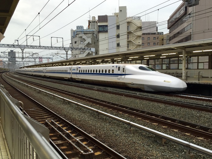浜松駅　新幹線　撮影　N700系　ひかり　のぞみ　こだま　写真