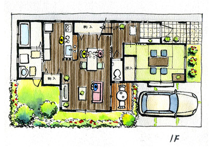 楽しい間取り図