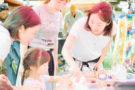 まんなかマルシェ★夕暮れLIVE★レポート★ 雑貨エリア まんなかマルシェ★夕暮れLIVE★レポート★ 雑貨エリア