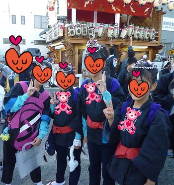 昨日からお祭りです