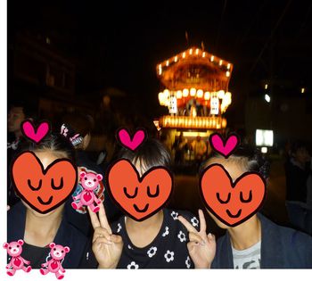 昨日からお祭りです