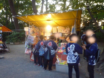 お祭りの風景 お祭りの風景