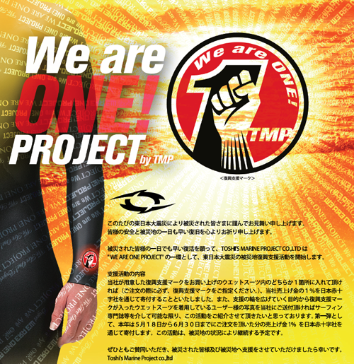 WE ARE ONE PROJECT☆サイバースーツ