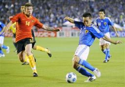 【画像】キリンカップサッカー2009 ベルギ-戦 1点目