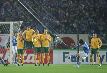 【画像】2010年 FIFAワ-ルドカップ アジア最終予選 日本代表 vs オ-ストラリア代表