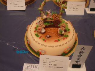 ２０１２年　静岡県洋菓子作品展に入賞者３名