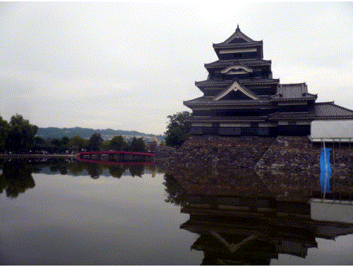 松本城を見学して・・・