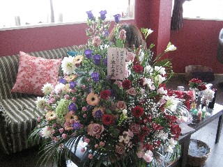 KIYOMI　先生からのお花