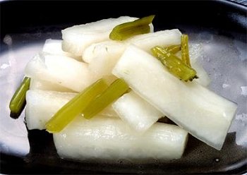 パリパリわさび大根