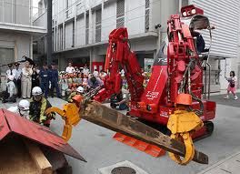災害に活躍するロボット