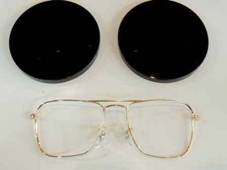 ブランド品のサングラスを度付サングラスにチェンジ