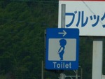 トイレの看板